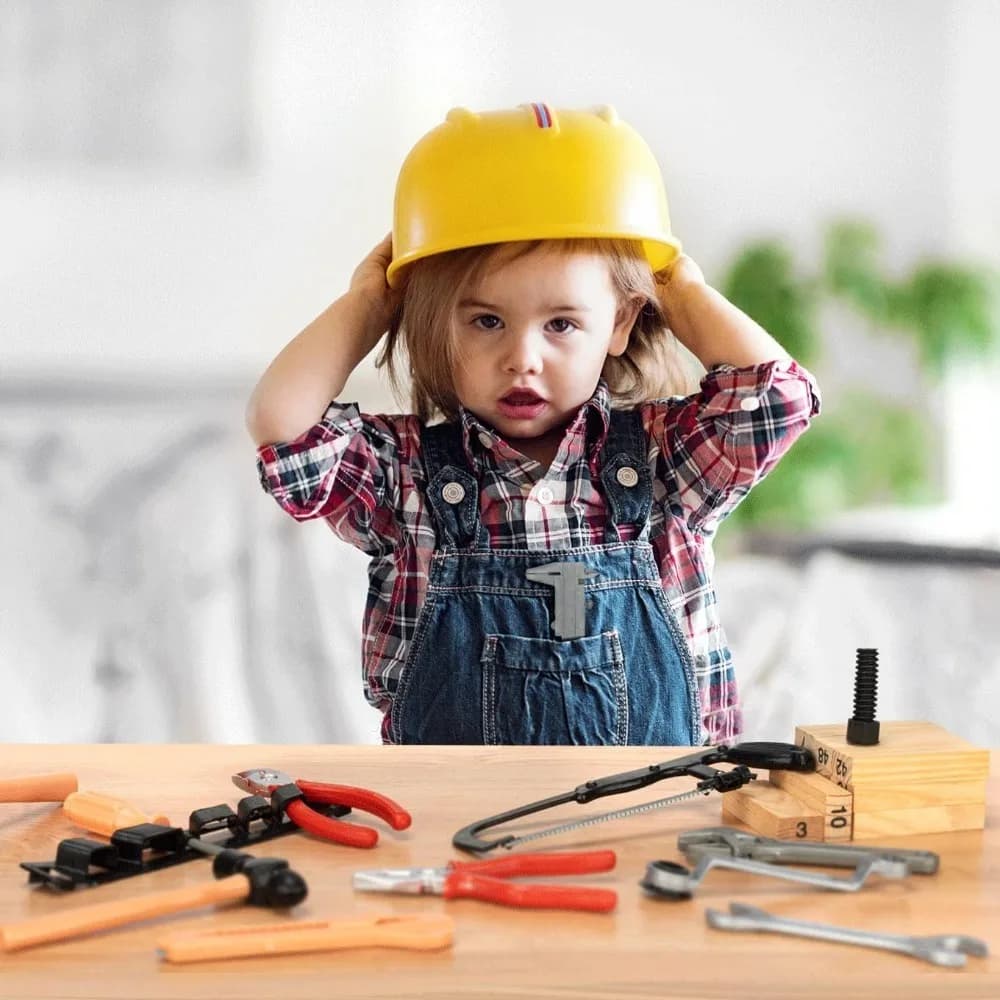 Jouets pour enfants, ensemble d'outils de réparation de Simulation pour garçon, outils d'entretien e