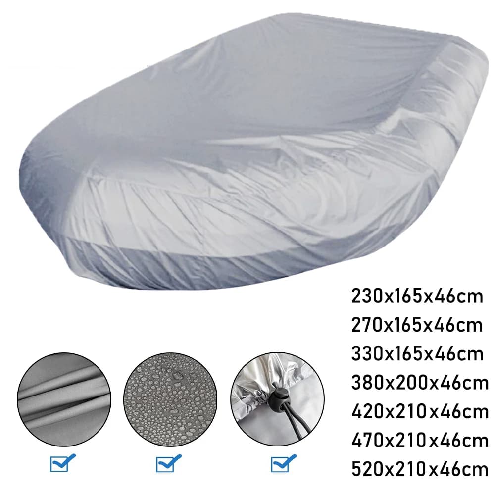 Couverture de bateau marin en forme de V, grande, étanche, anti-poussière, AntiUV, pluie, neige, bat
