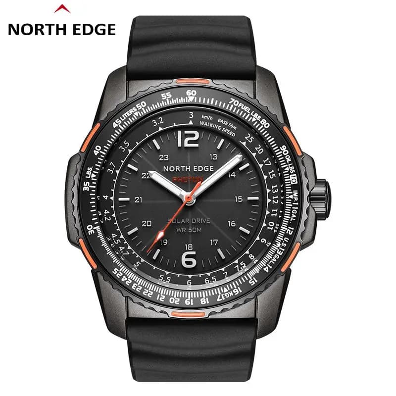 NORTH EDGE EVOQUE 2 montre militaire numérique pour hommes étanche 50M montres de Sport pour hommes 