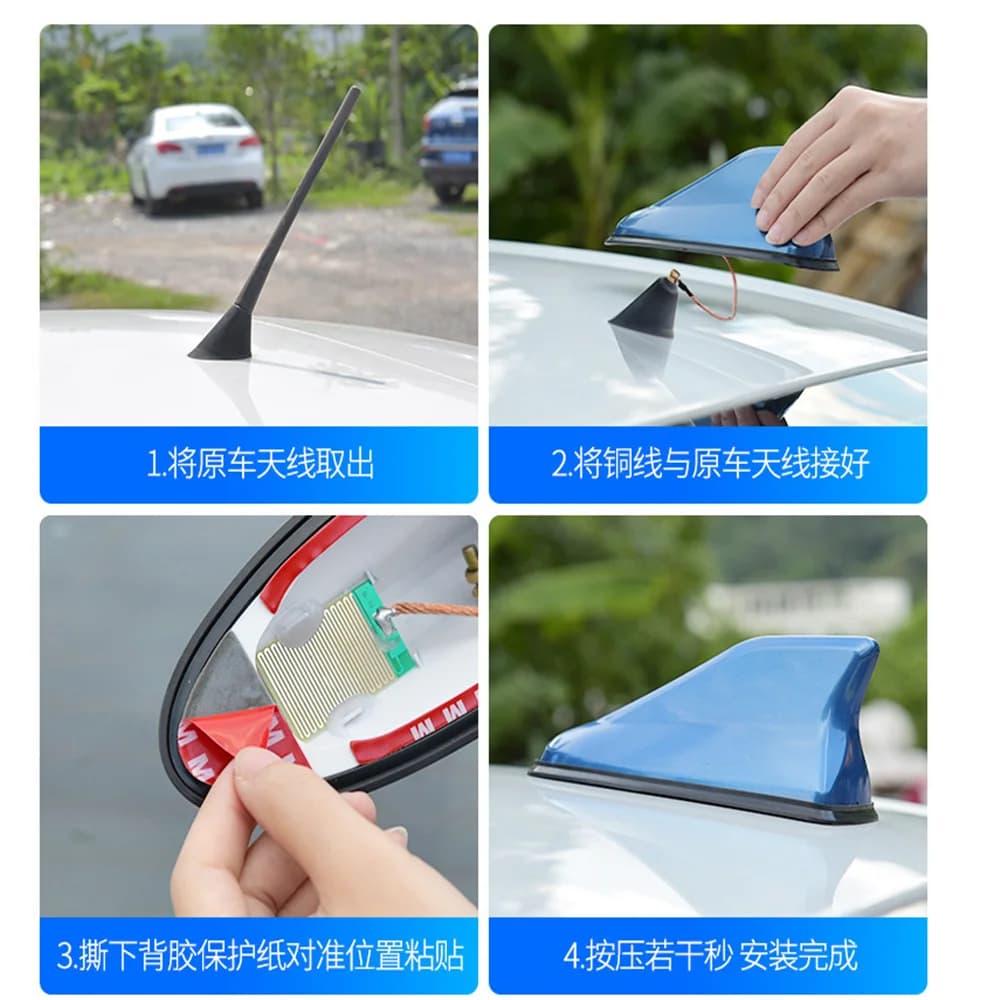 Antenne de Signal pour Renault EZ-GO Captur Arkana Zoe Egeus 20 Megane Kadjar, accessoires de voitur