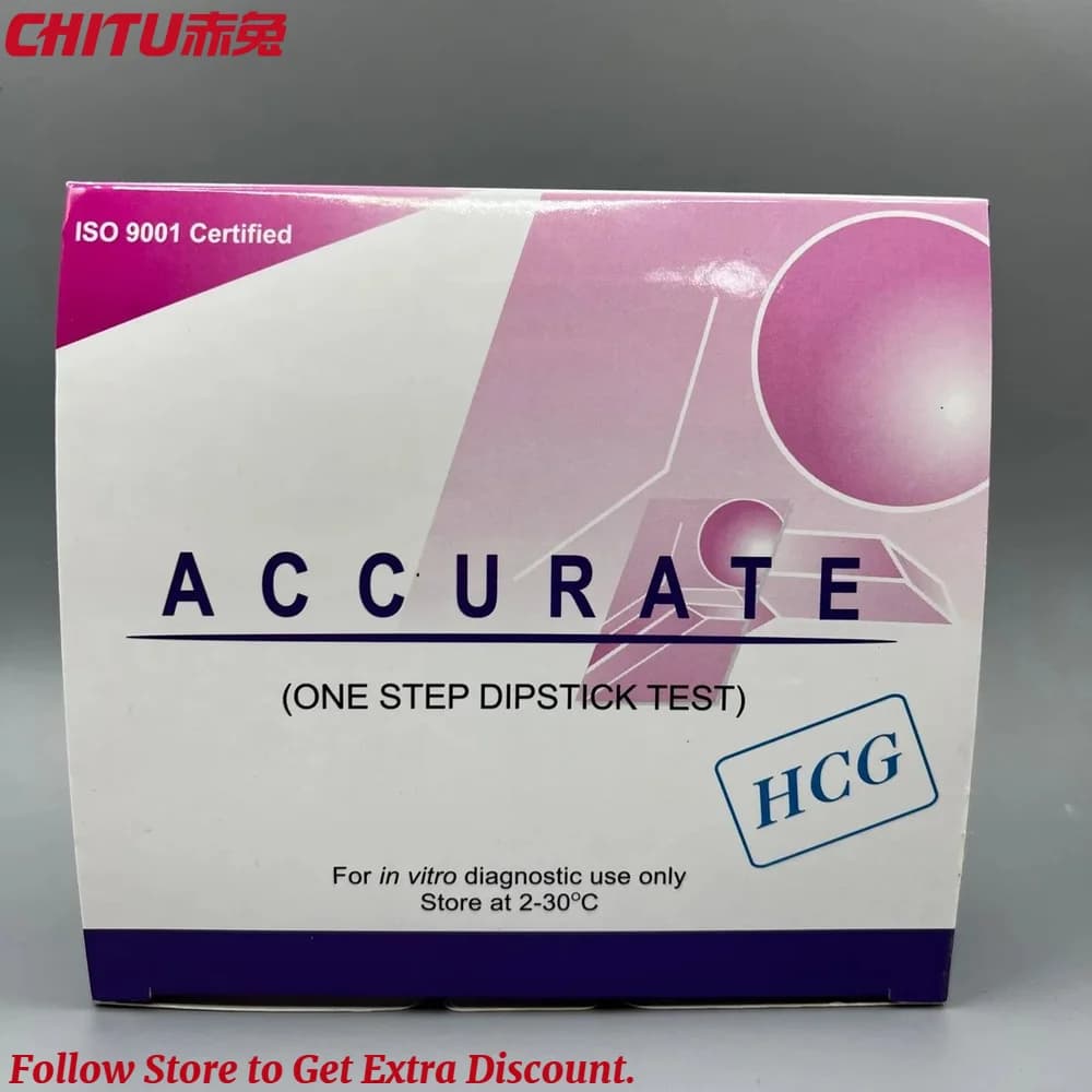 Papier de test d'urine précoce, 20/50/100 pièces, HCG, tests de grossesse, Kits de mesure d'urine po