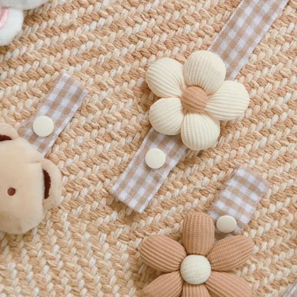 1 pièces mignon ours bébé attache-sucette chaîne porte-factice sucette Clips sangle porte-mamelon in