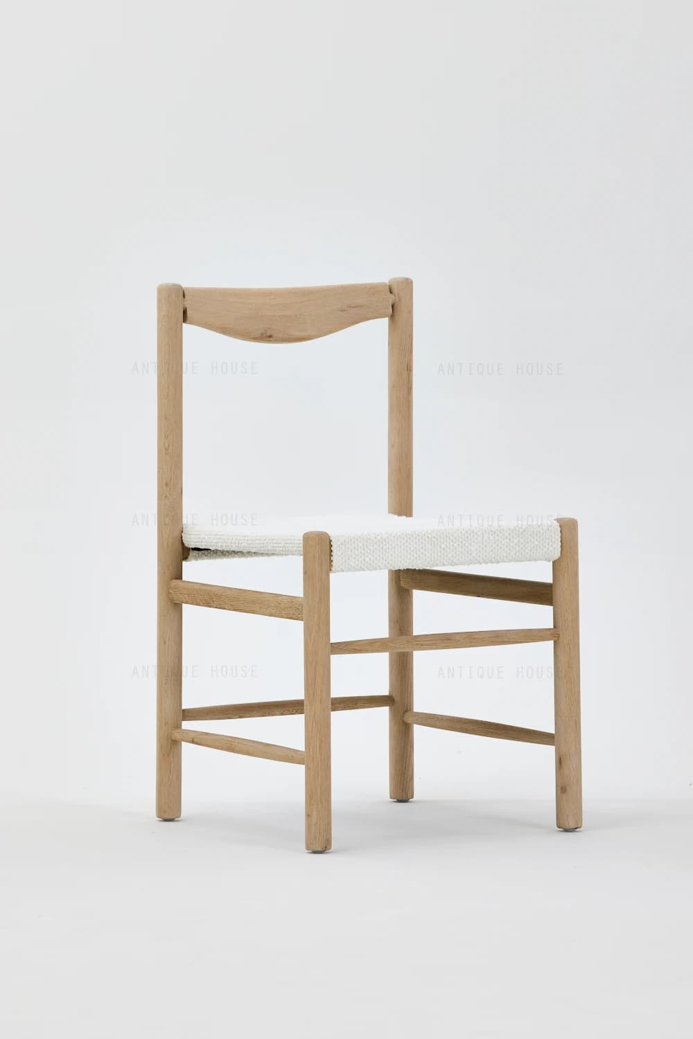 Chaises de salle à manger minimalistes scandinaves, chaises de salle à manger de couleur claire, en 