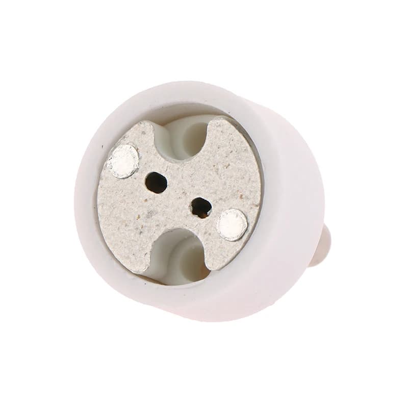 Douille en céramique pour ampoule halogène LED, GU10 à MR16, G4, GU5.3, dean 6.35, adaptateur à broc