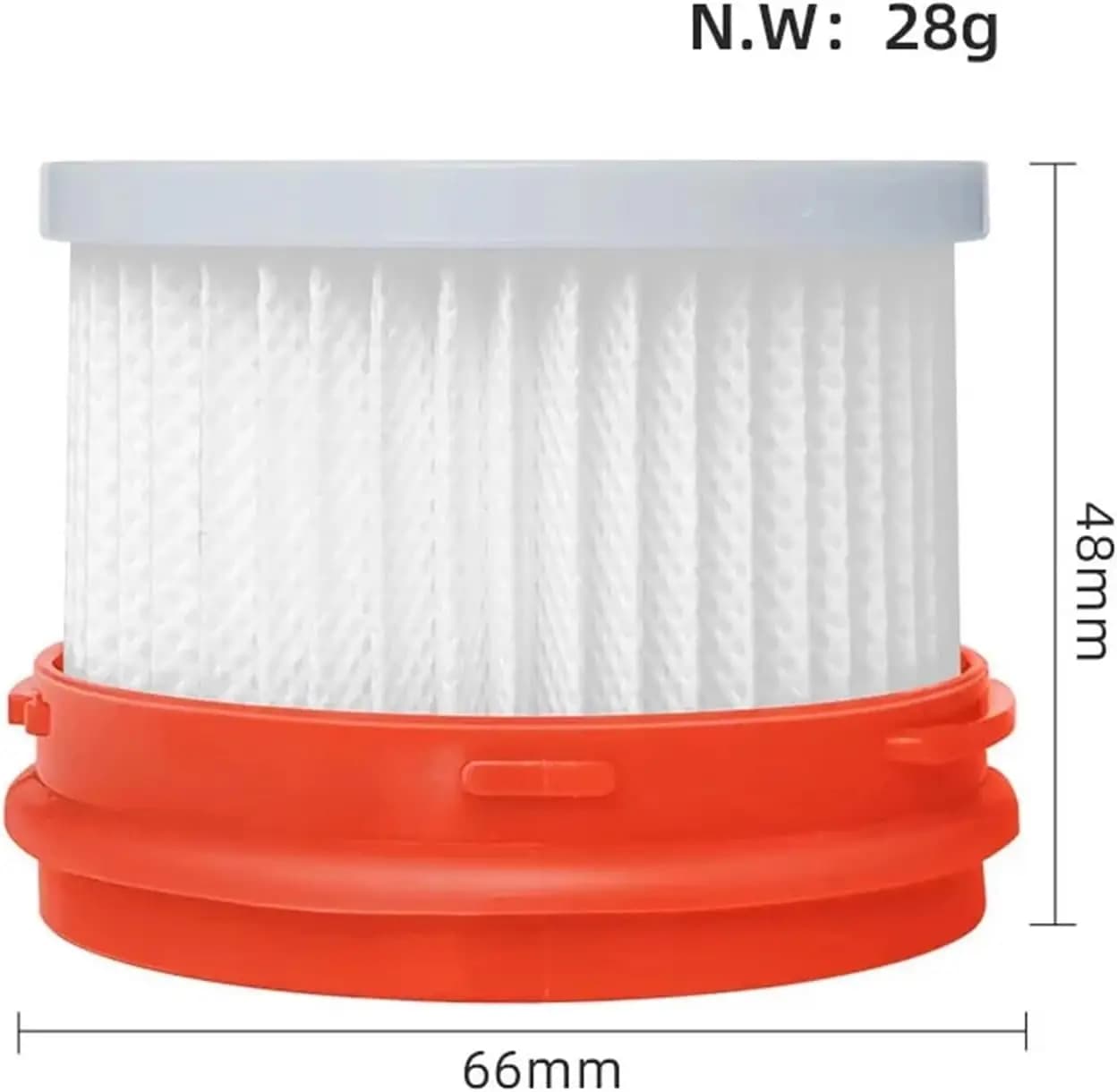 Filtre HEPA sans fil pour Xiaomi Dreame, pièces de rechange pour aspirateur, filtre à poussière, con