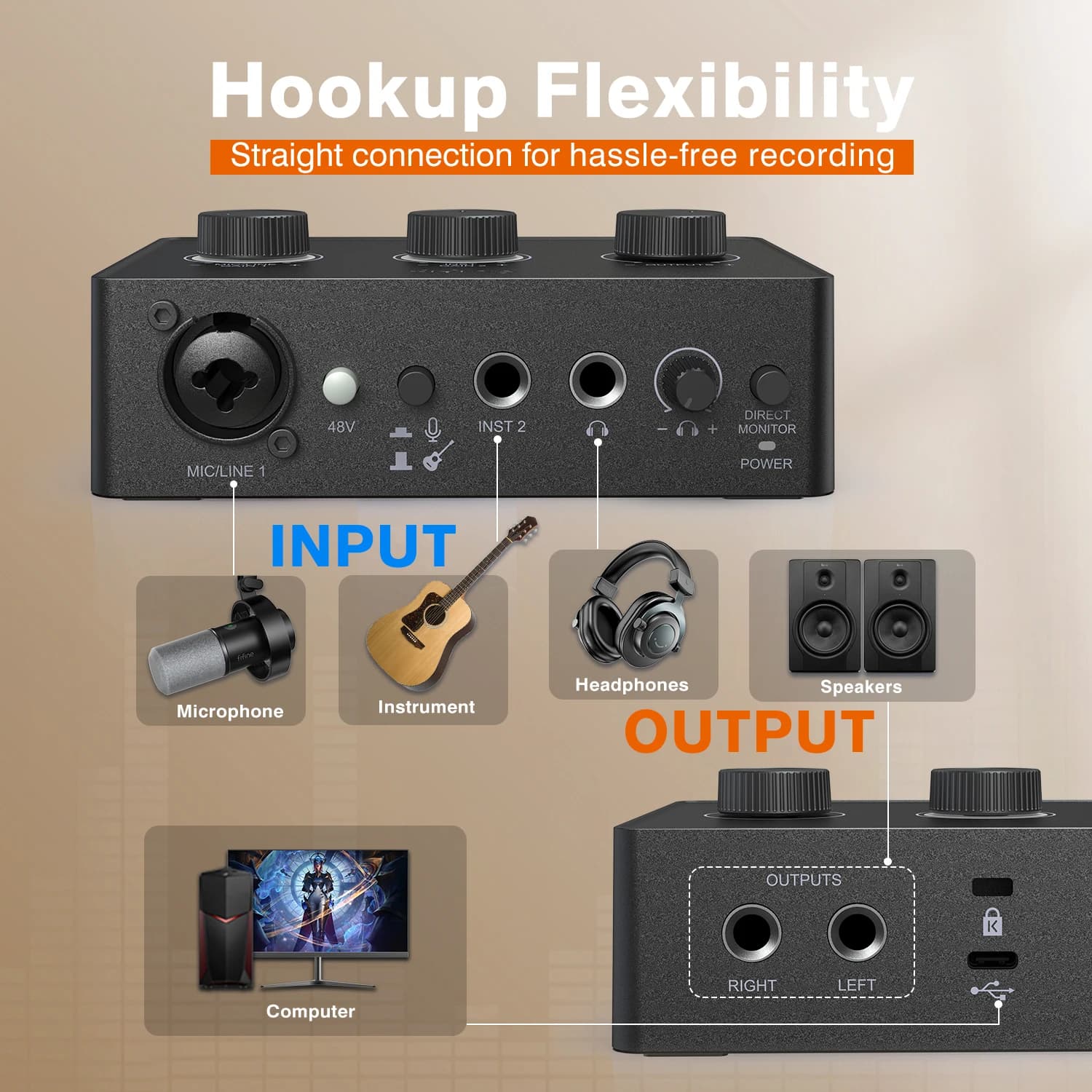 FIFINE – kit de casque de mixage Audio pour Microphone Podcast, avec bras de flèche pour PC, Microph