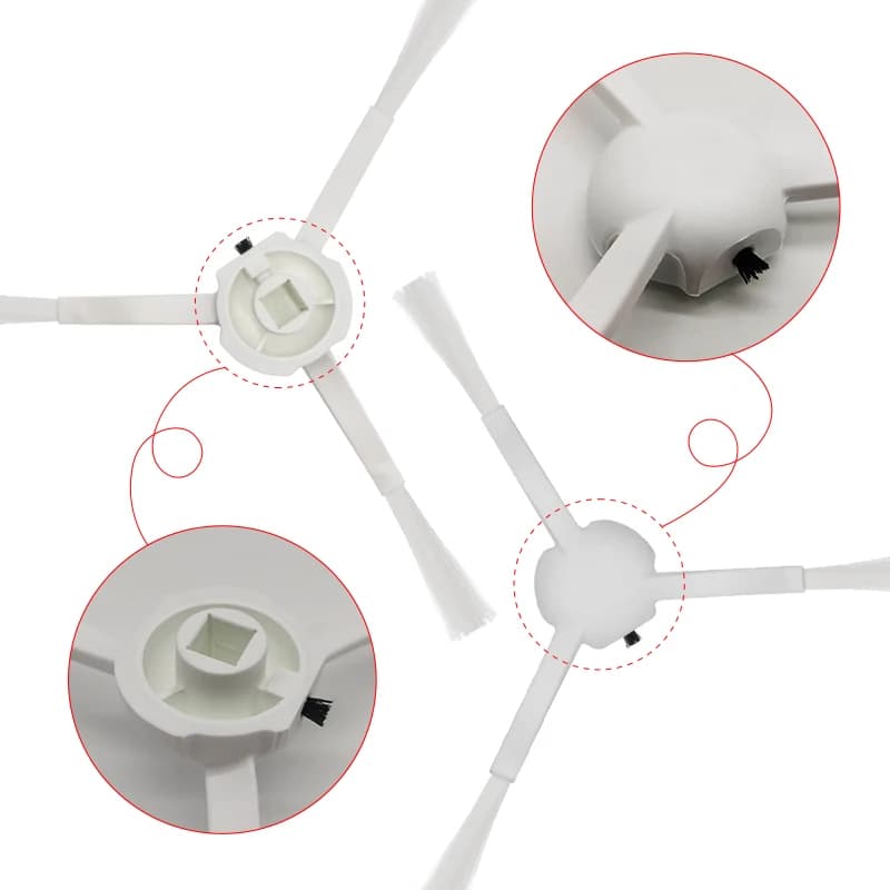 Accessoires de pièces de rechange pour aspirateur, brosse latérale principale, filtre, robot Surinte
