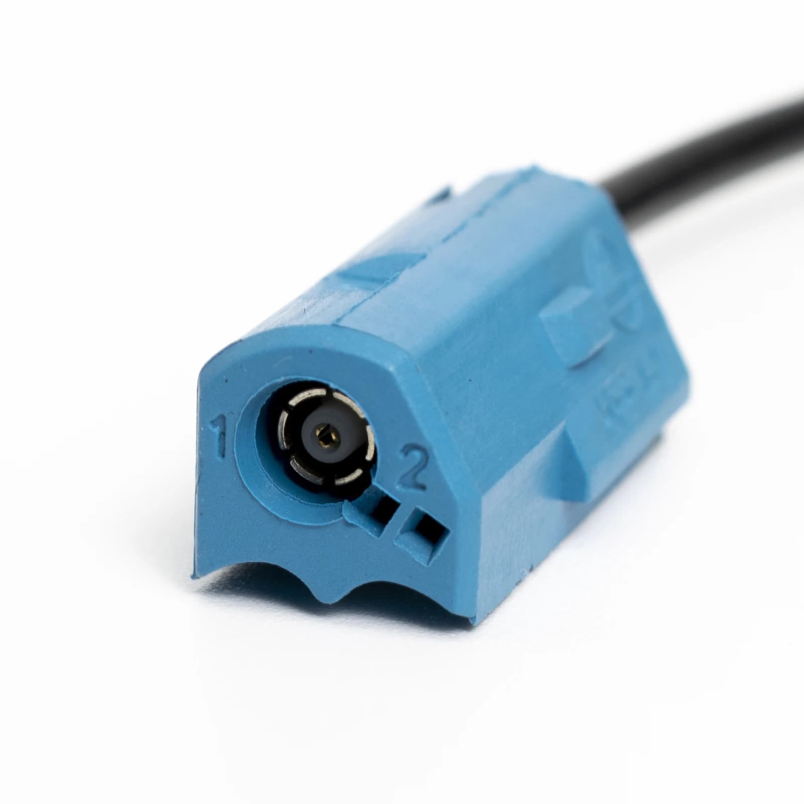 Base de montage d'antenne AM / FM noire pour voiture, prise bleue pour SachOpel Agila, Astra, Corsa,