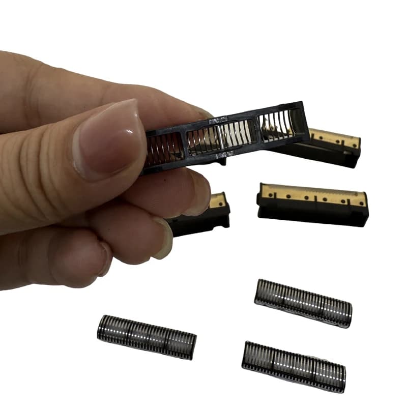 Lame de rechange pour Kemei KM-2026/2027/2028, ensemble de lames professionnelles originales, tête d