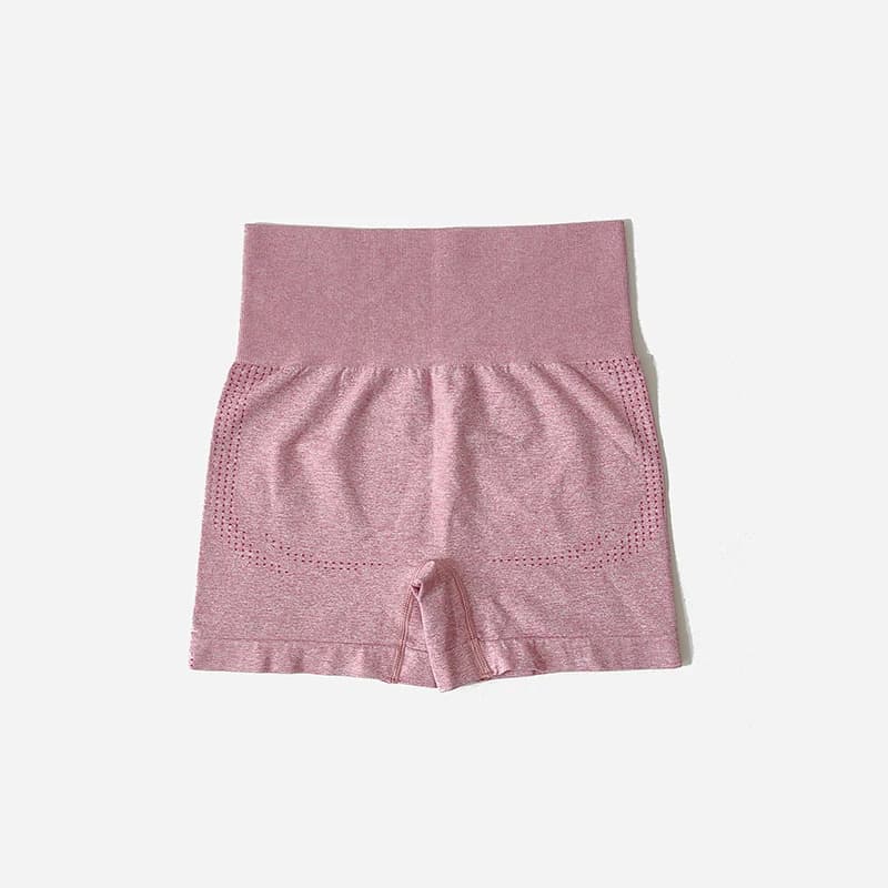 Ensemble de Yoga sans couture pour femmes, haut court, chemise à manches courtes, Short de Fitness, 