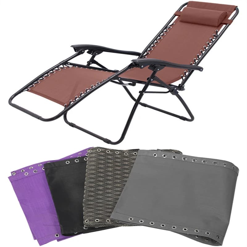 Tissu de remplacement universel pour chaise zéro gravité, patio, salon, canapés inclinables, toutes 