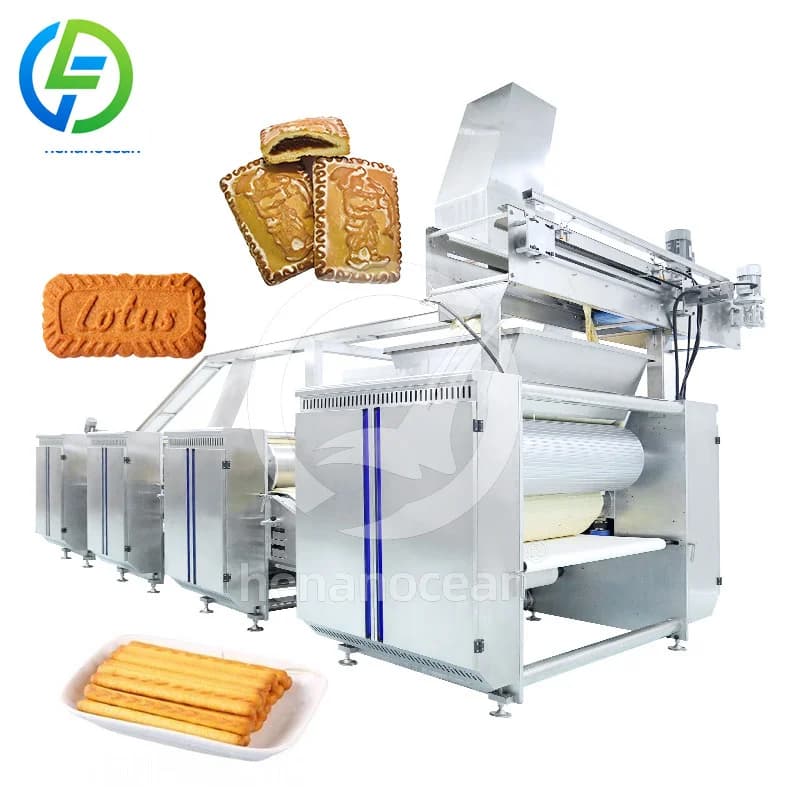 FOODLINE Machine de fabrication de biscuits durs électriques personnalisée et complète, ligne de pro
