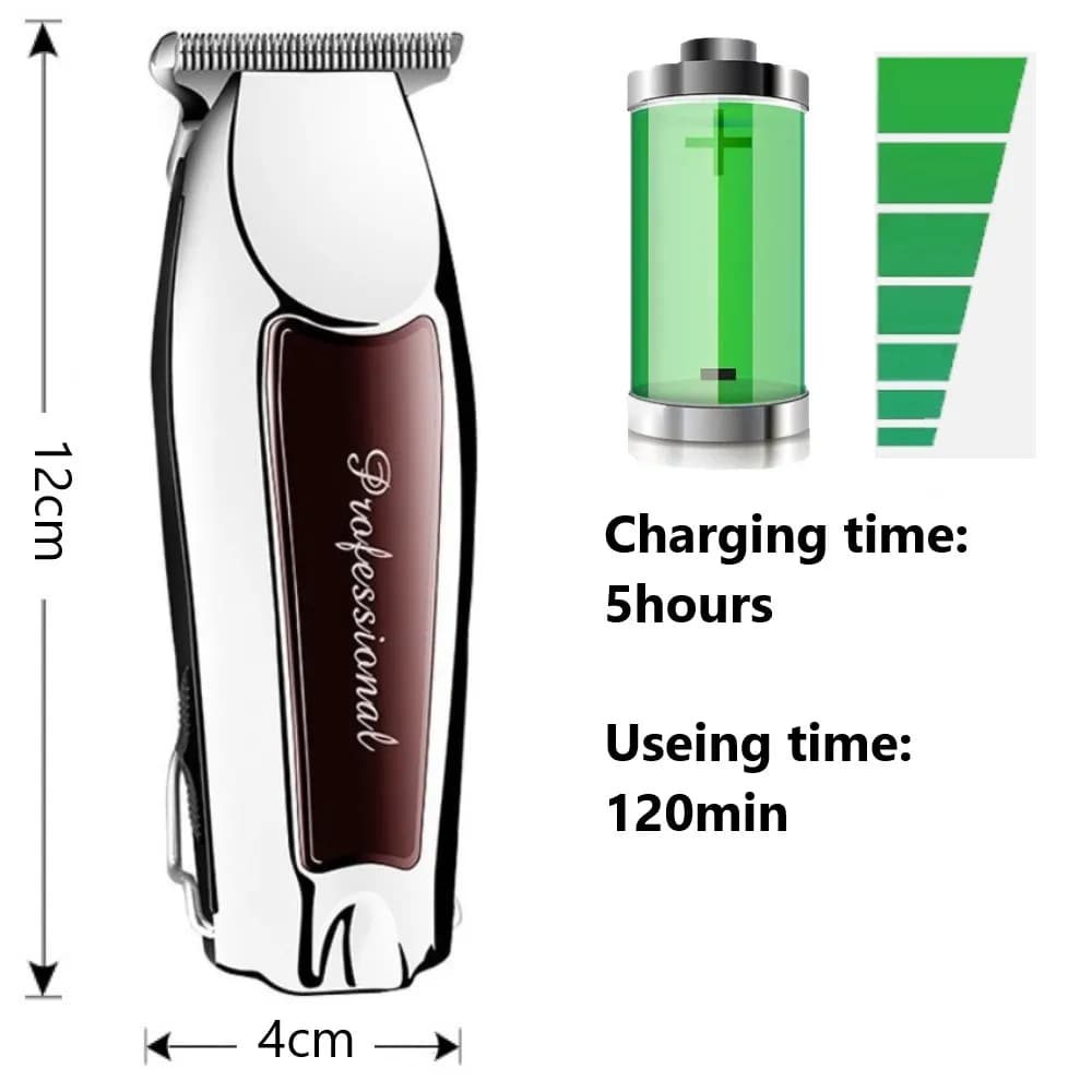 Tondeuse à cheveux électrique sans fil pour hommes, aste, toilettage professionnel, coupe de cheveux