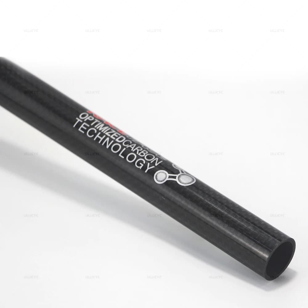 Guidon élévateur en carbone pour VTT et BMX, guidon brillant, visage de course NEXT, 31,8 mm, diamèt