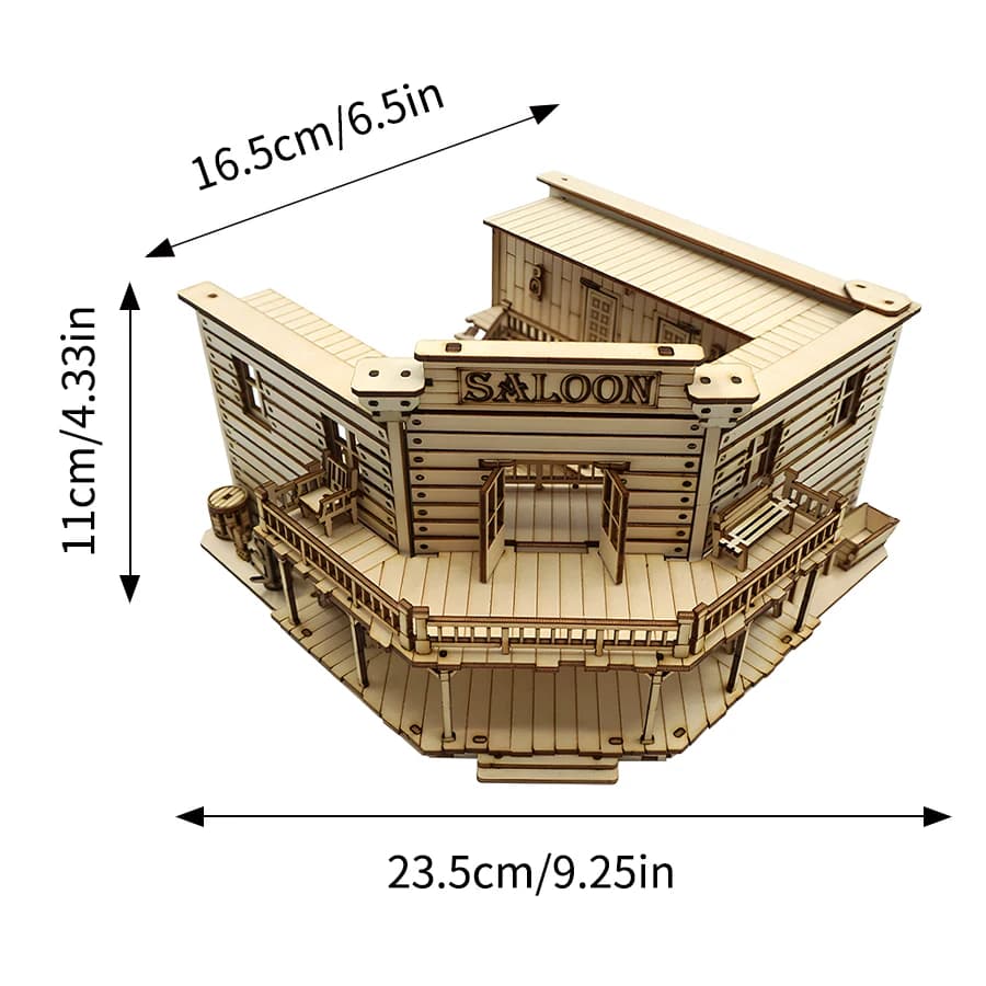 Kit de maisons miniatures OUZEY, sculptures d'art artisanal DIY, décoration de la maison, accessoire