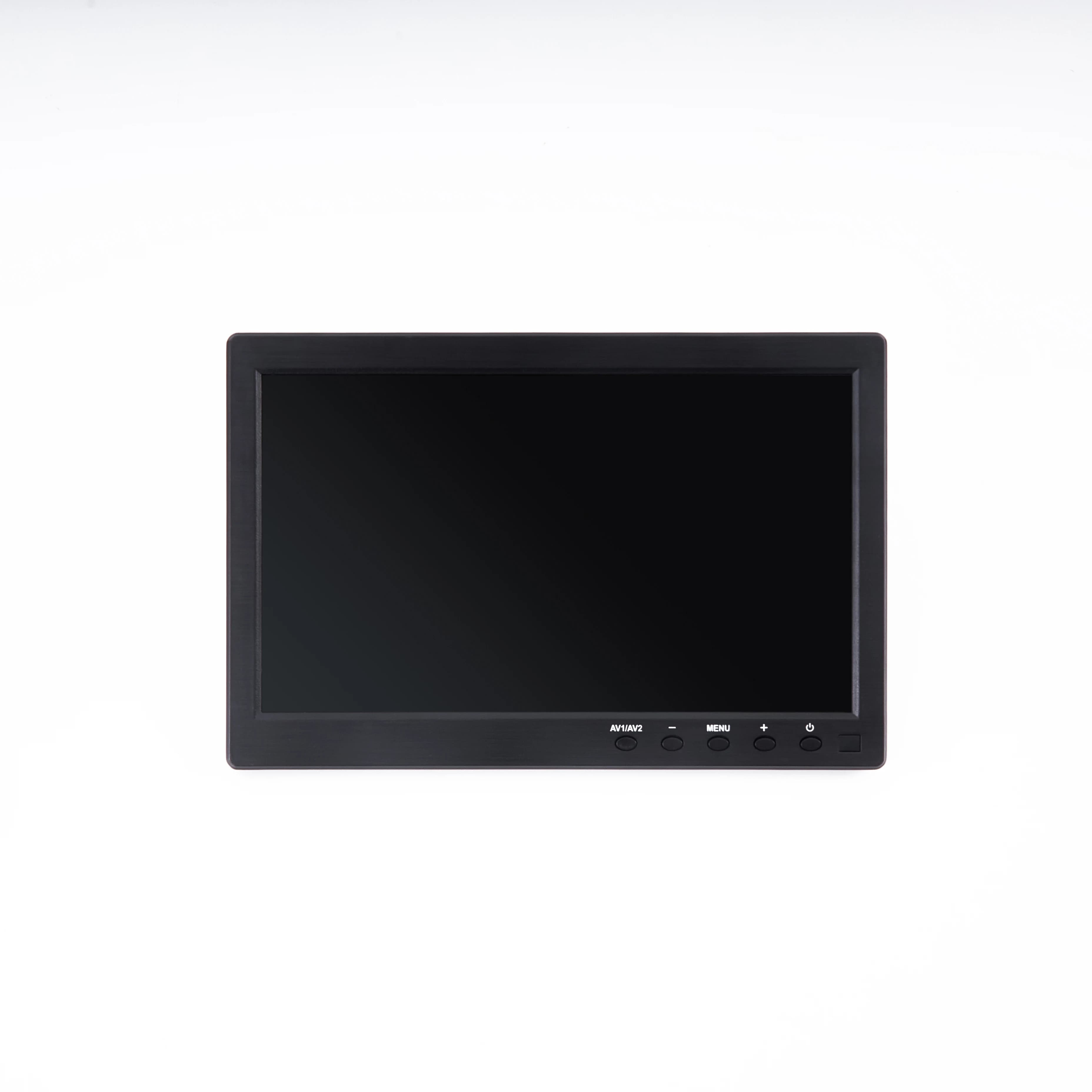 Moniteur de voiture HD de 10.1 pouces, écran numérique LCD, surveillance IPS 1024x600 avec HDMI VGA 
