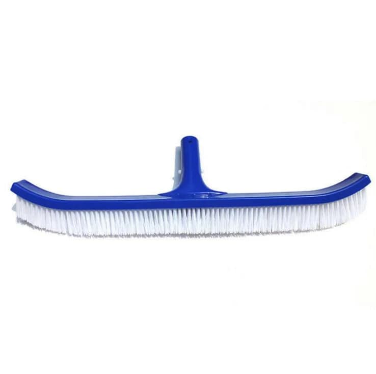 Brosse de nettoyage de piscine incurvée de 18 pouces, outils de nettoyage, brosse murale et de sol p