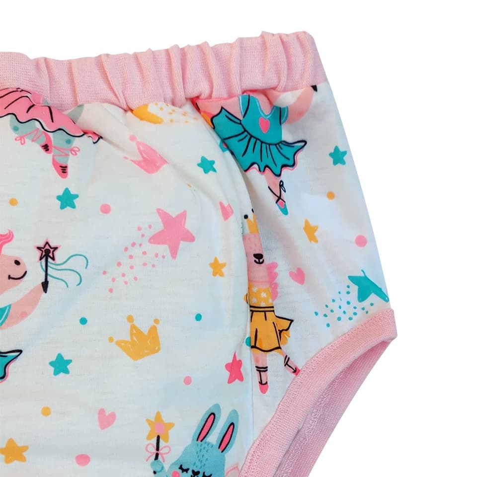 Lapin de ballet dansant rose imperméable à l'eau adulte bébé pantalons d'entraînement DDLG couches r