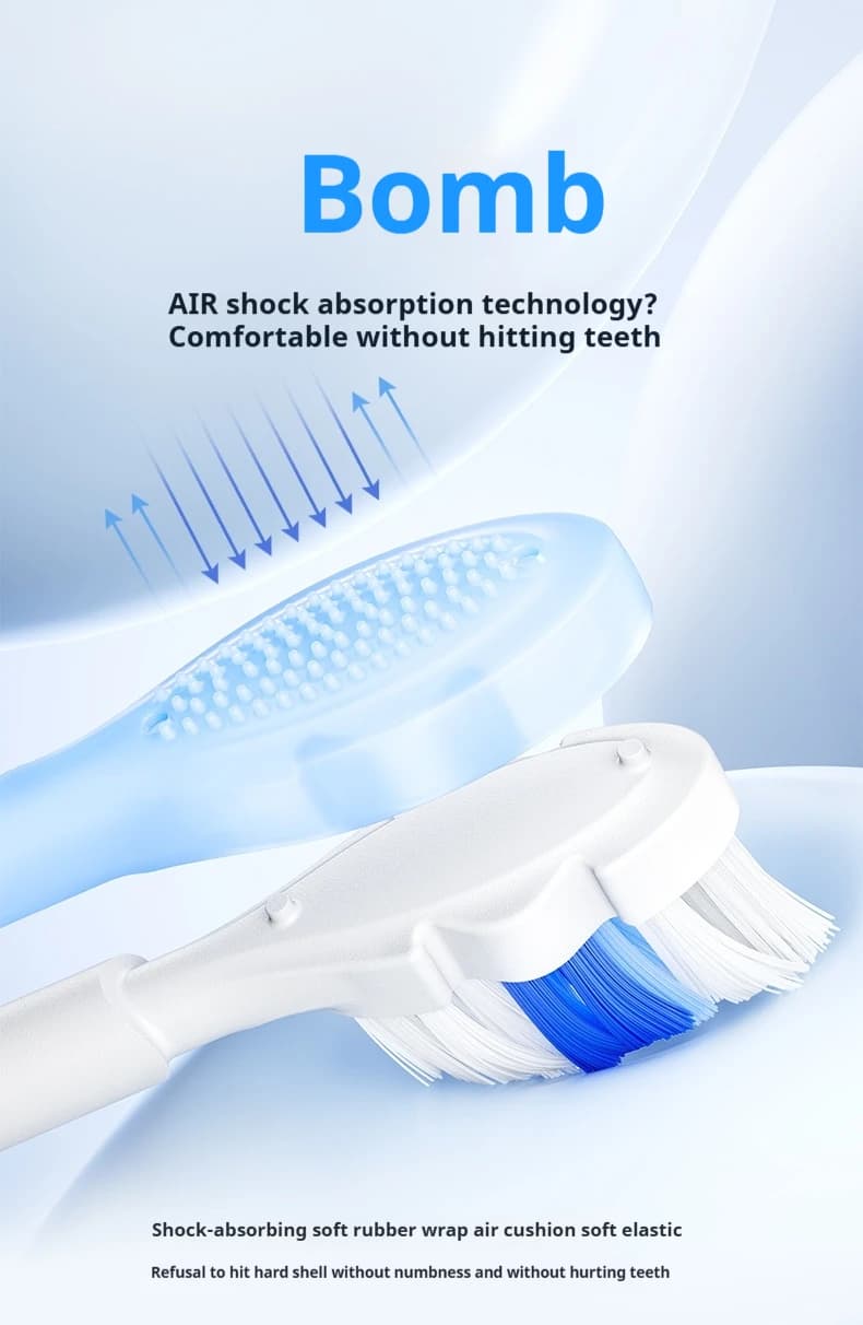 SOOCAS X3S/X3U têtes de brosse à dents de remplacement d'origine SOOCAS x3pro/D2/D3S/D5 tête de bros