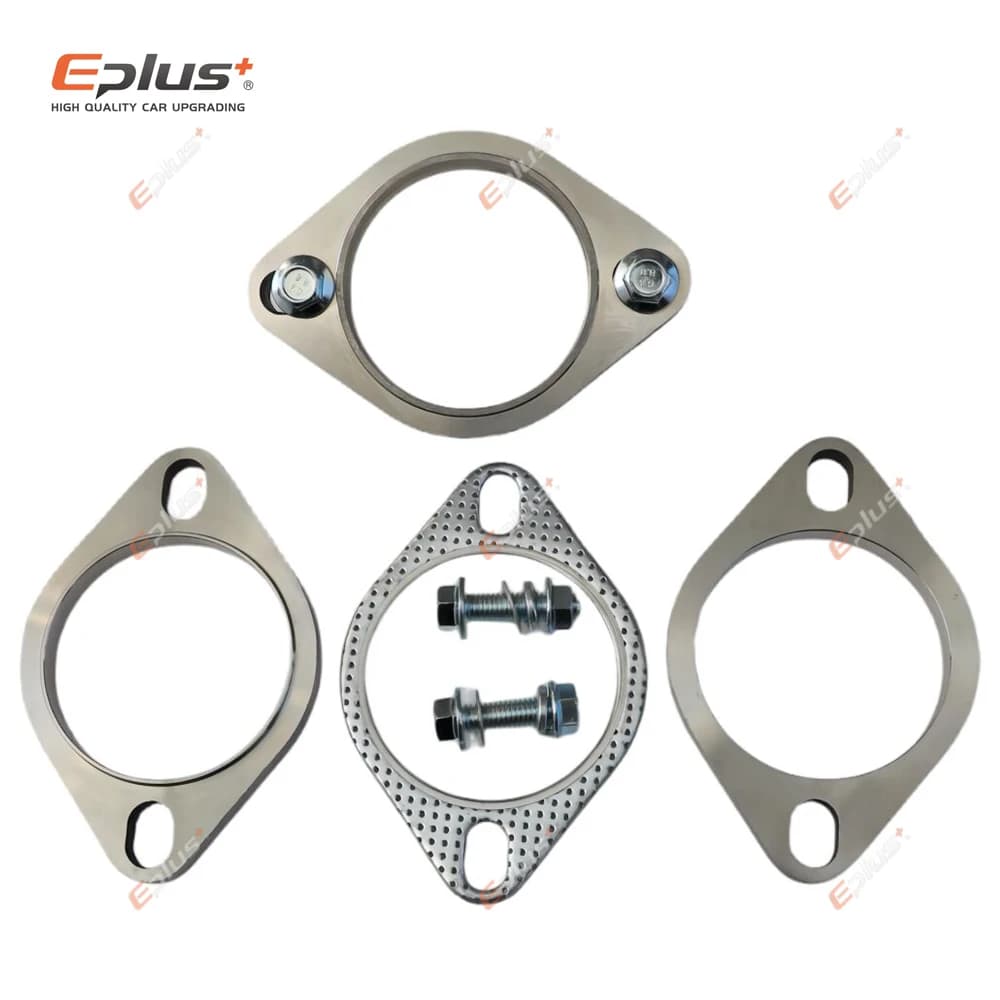 Eplus-Kit de joints universels pour silencieux de moto, tuyau d'accès pour voiture, acier inoxydable