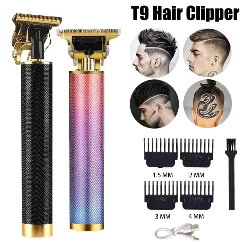 Vintage T9 Machine de coupe de cheveux professionnel tondeuse à cheveux barbier hommes tondeuse à ch