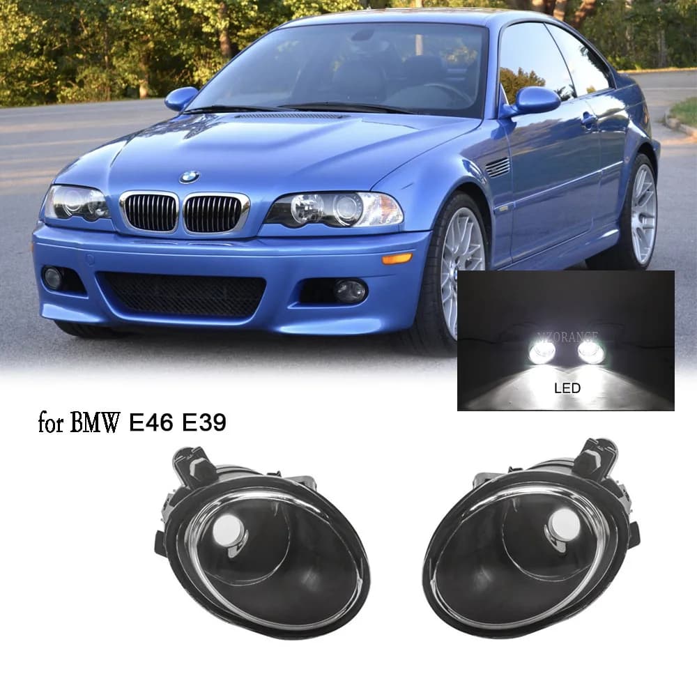 Feux antibrouillard LED antibrouillard pour BMW E46 M3 2002 2003 2004 2005 2006 pare-chocs avant ant