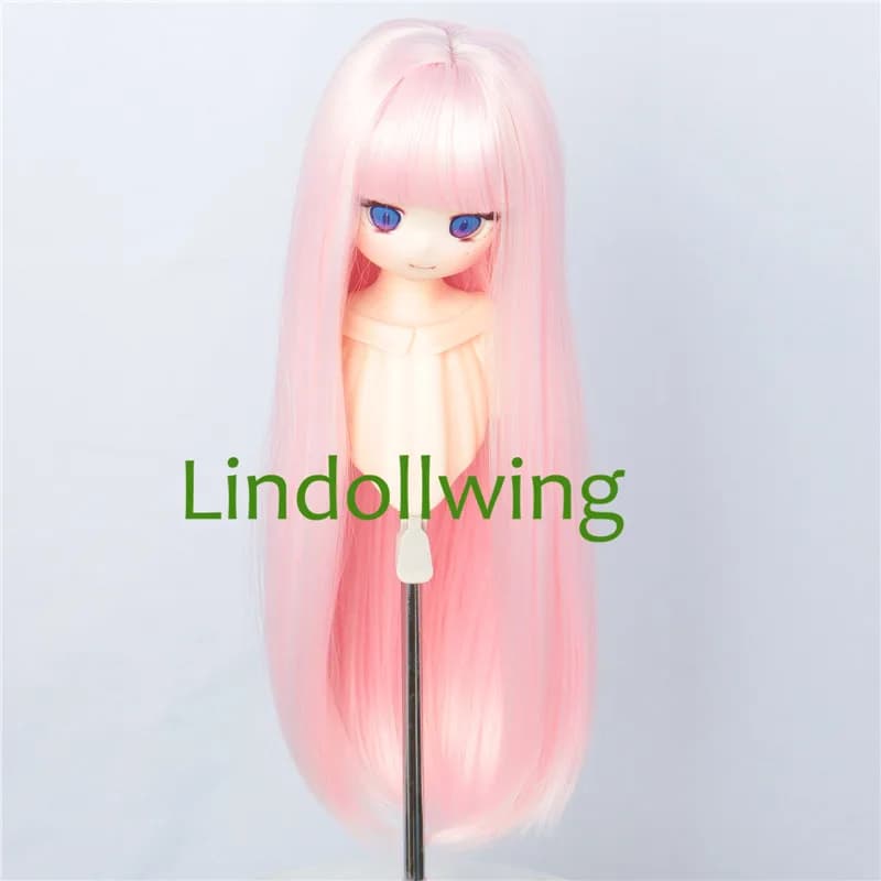 Perruque de poupée Pullip Dal DD Dollfie, perruque de Collection longue de 8 à 9 pouces, 1/3