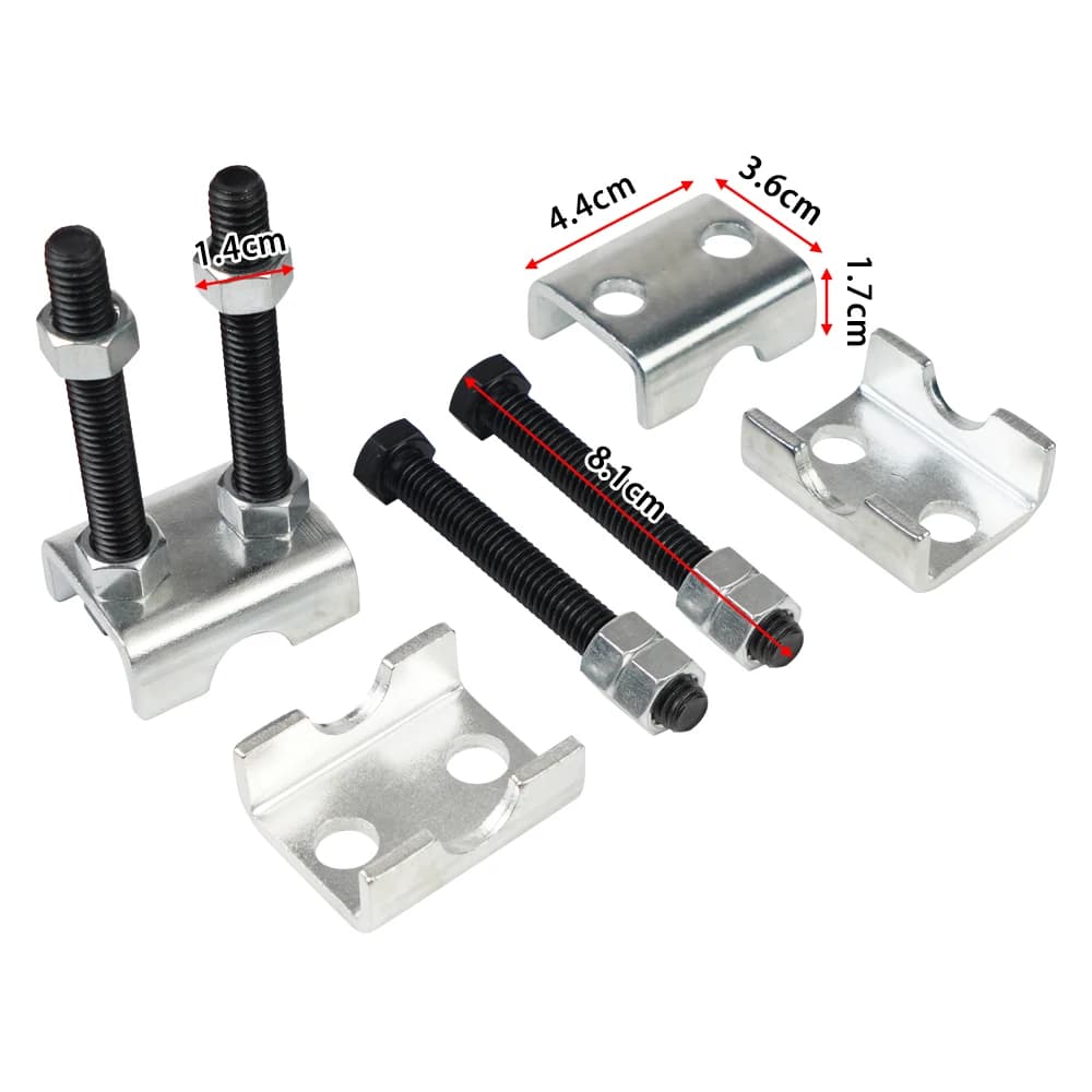 Entretoise réglable bidirectionnelle du ressort 2pcs/4pcs, mini amortisseur de contrefiche de compre