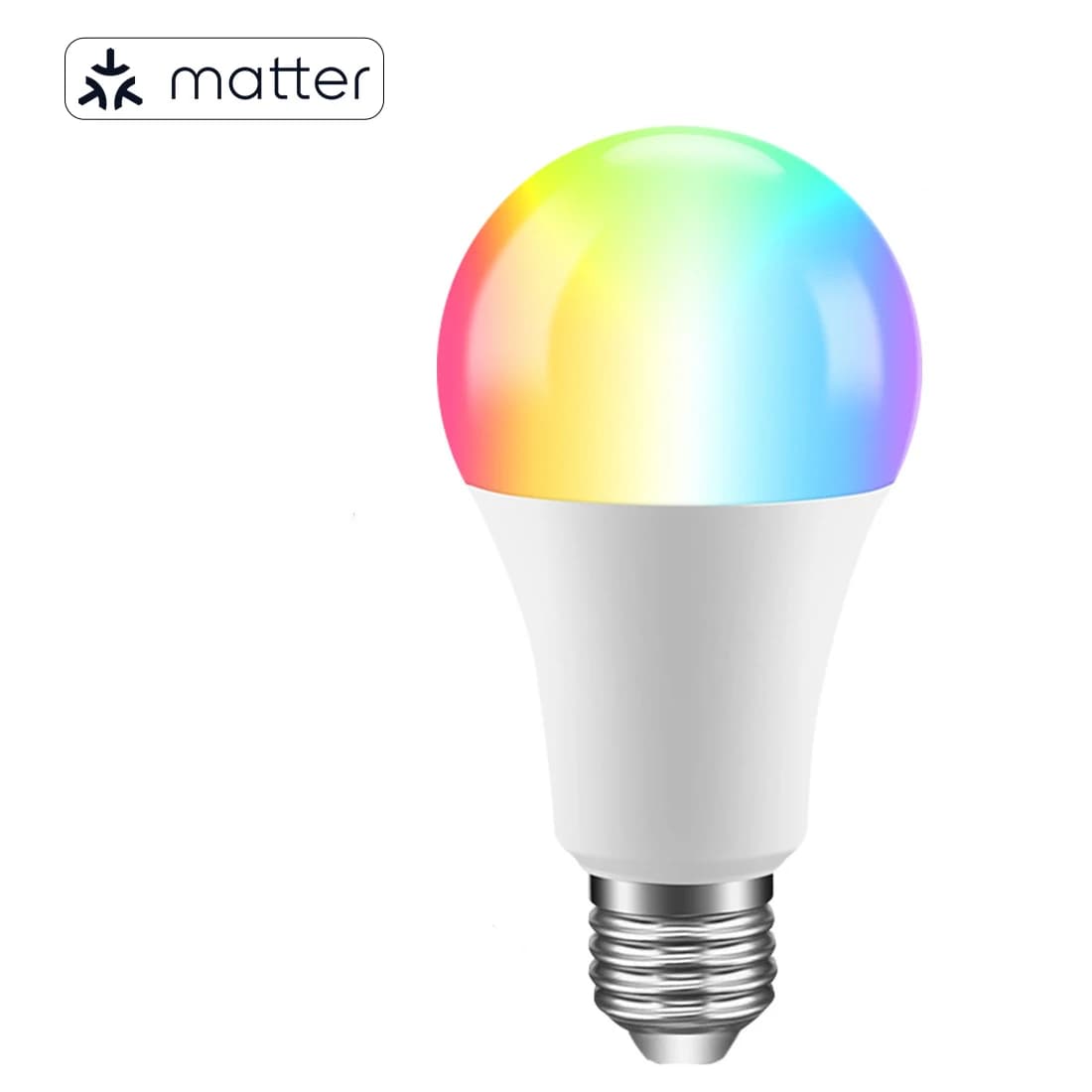 Matter Apple Homekit WiFI Smart RGB + ampoule blanche SmartThings APP contrôle prise en charge Siri 