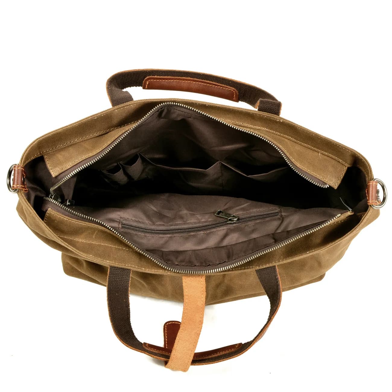 Sac à bandoulière en toile pour hommes et femmes, sac à main simple, horizontal, monochromatique, ré