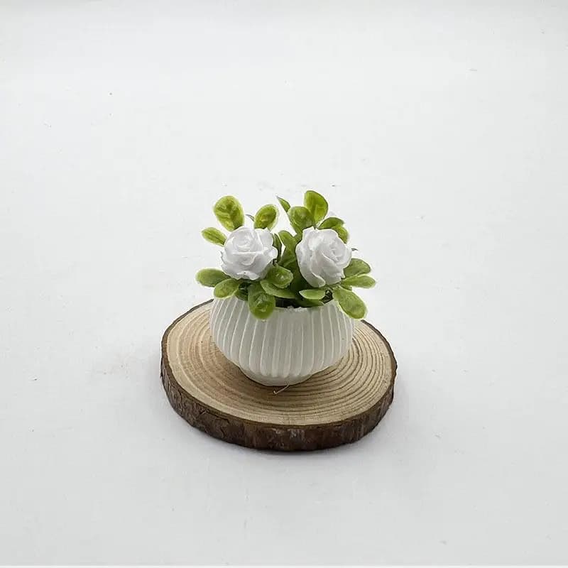 Offre Spéciale : 1 pièce, 3 cm, Décoration de scène de salon pour maison de poupée, Modèle de plante