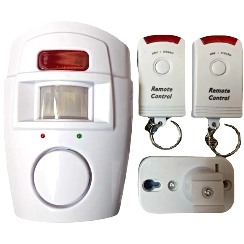 Détecteur de mouvement PIR sans fil, alarme avec télécommandes, capteur de mouvement infrarouge, ali