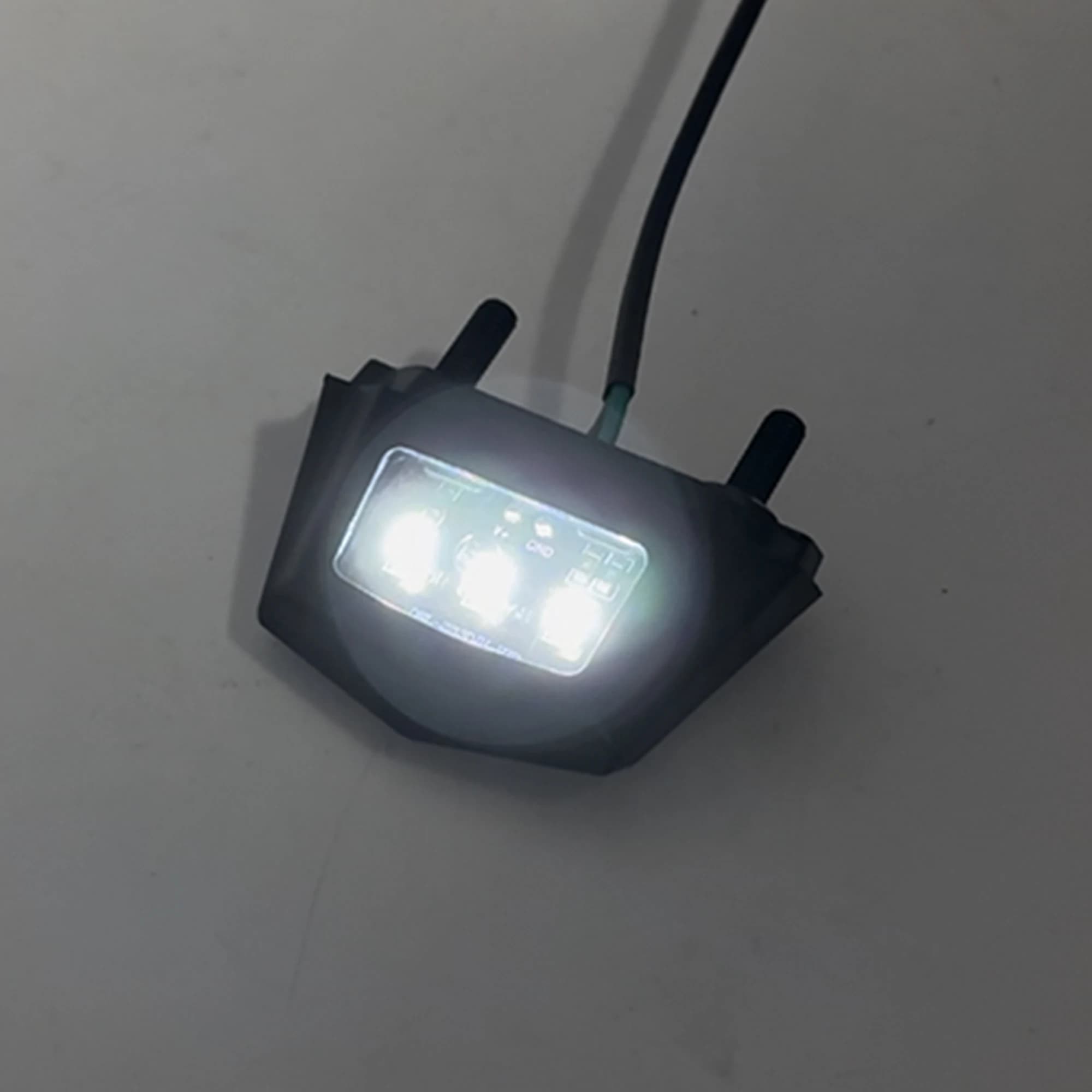 Éclairage de plaque d'immatriculation de moto LED, mini pièces de moto, 12V, 1 pièce, pour KTM, univ