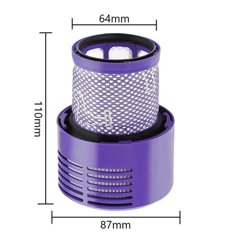 Grande unité de filtre lavable pour aspirateur sans fil Dyson V10 Sv12 Cyclone Animal, nettoyage Tot