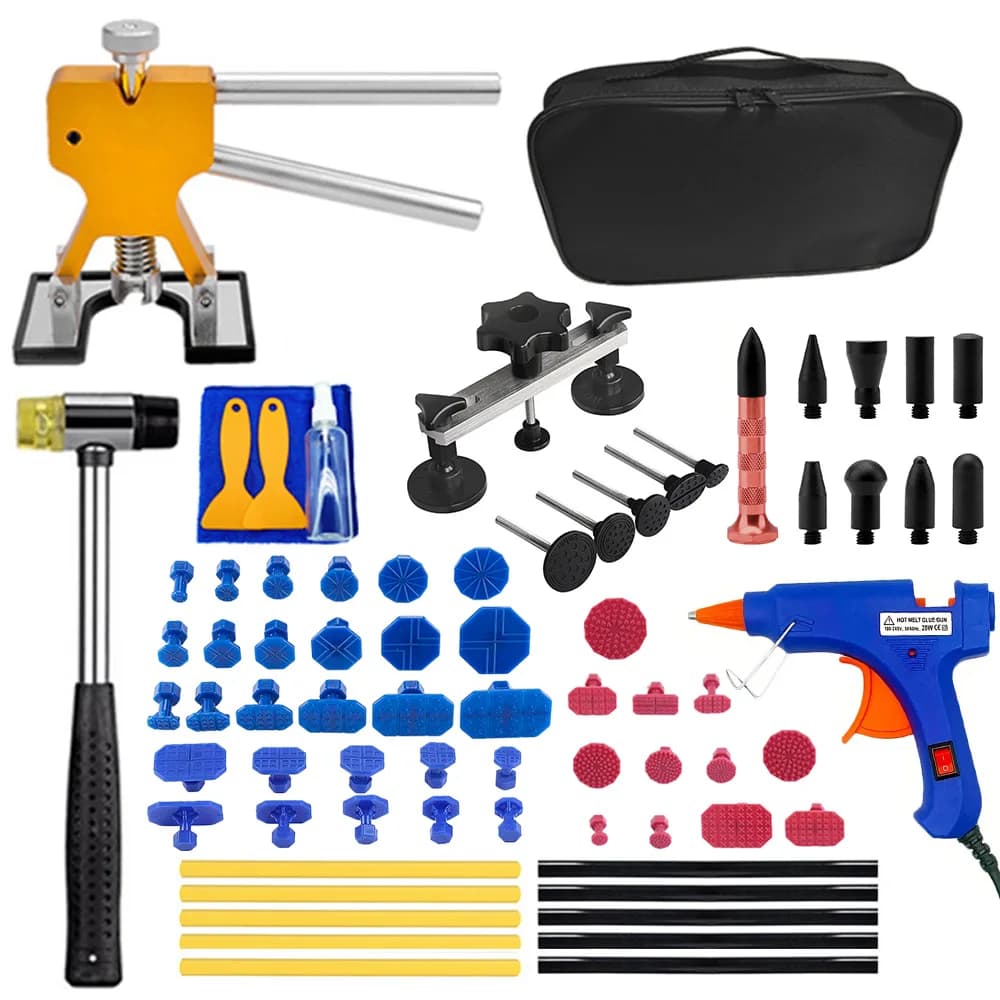 Kits de débosselage de carrosserie sans peinture, outils de débosselage de voiture, débosselage auto