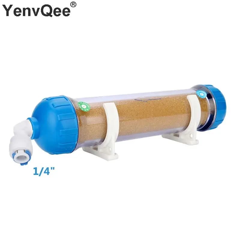 RO – cartouche de filtre à eau de remplissage, boîtier T33 rechargeable, bricolage, rempli de résine