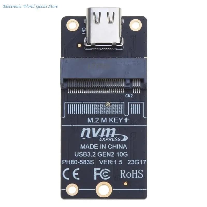 Boîtier disque dur A3PD pour adaptateur SSD M.2 NVME USB 3.1 JMS583 adaptateur haute vitesse