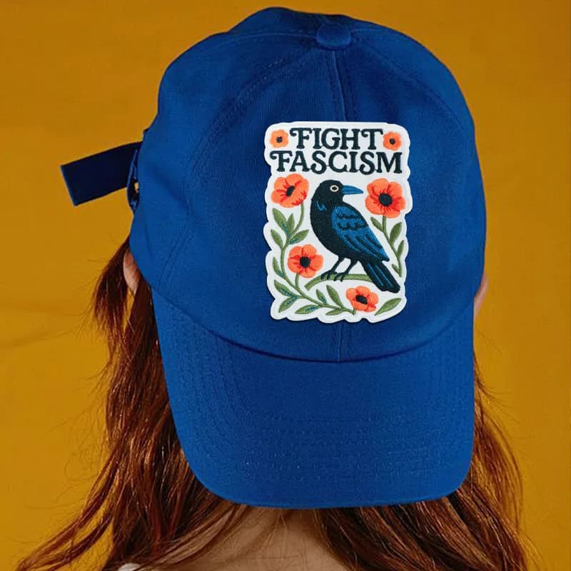 Patch brodé de fleurs et d'oiseaux, 1 pièce, Badge adhésif avec lettre de déclaration, cadeau pour v