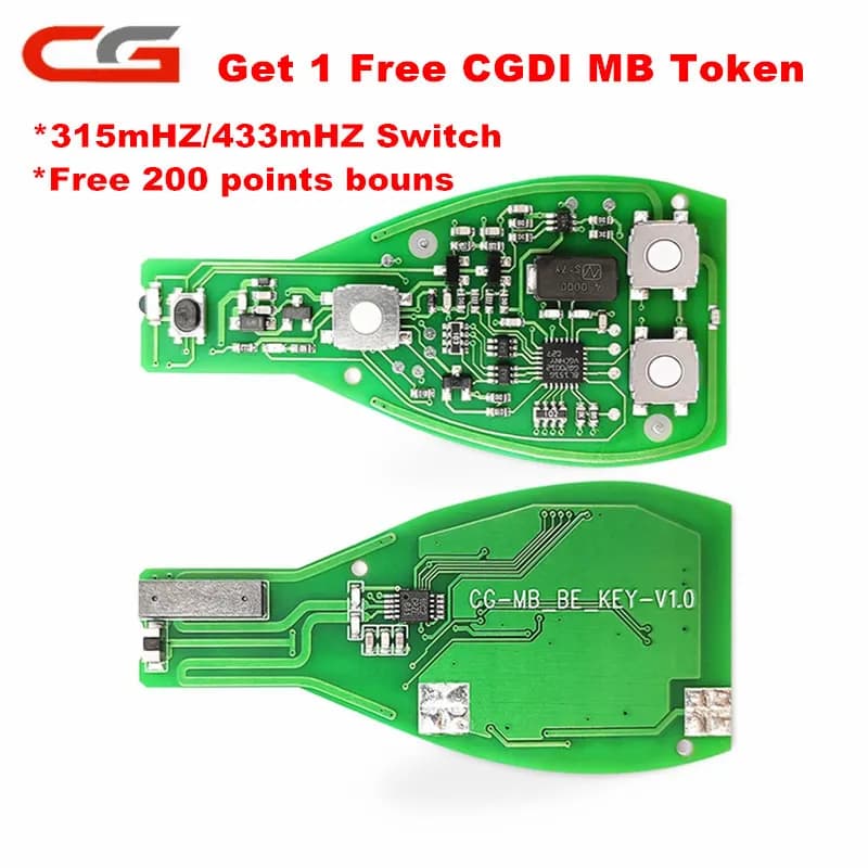 CGDI – programmateur MB pour Mercedes Benz, 315MHZ/433MHZ, fonctionne avec CGDI MB pour Benz FBS3, l