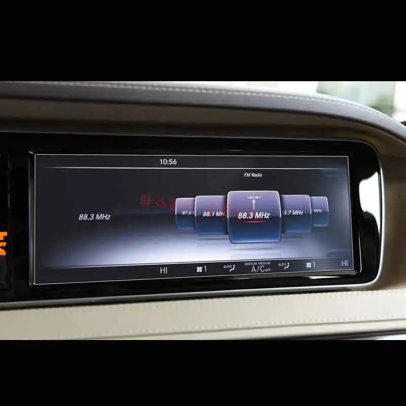Écran de navigation GPS de voiture pour Mercedes Benz Classe S, Film de protection en verre, Guatema