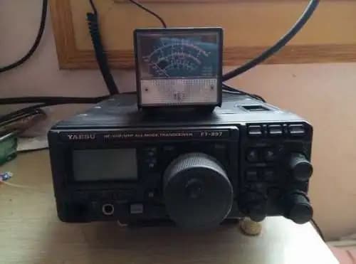 Compteur externe S/SWR/Power meter, affichage de réception, blanc/noir, Yaesu FT-857/FT-897, compteu