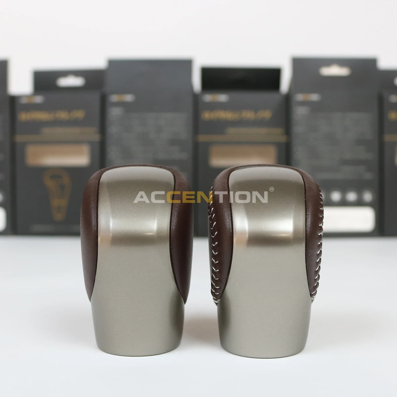 Pommeau de levier de vitesse en cuir marron, pour Lexus ES GS-450H GX IS-300 NX-300H RC-300 RX-350 2