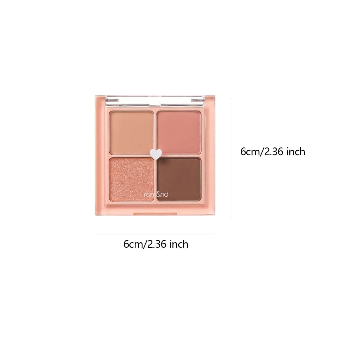 rom&nd Better Than Eyes PALETTE, texture de poudre fine, formule en poudre sèche, maquillage de luxe