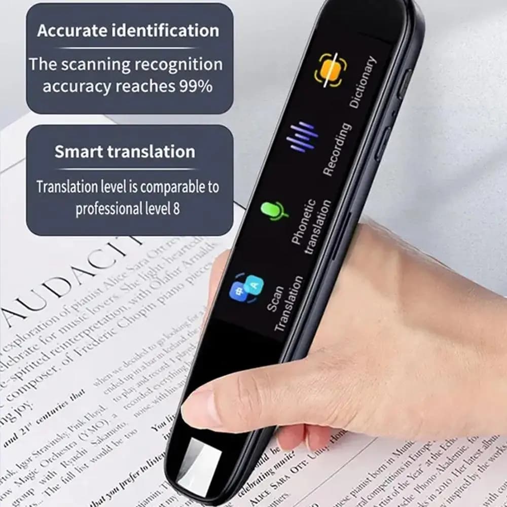Stylo de traduction hors ligne pour enseignant, étudiant, dictionnaire anglais, Point de numérisatio