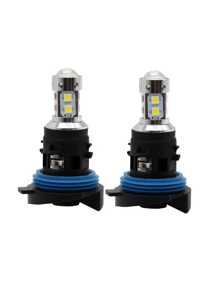 3030 10SMD blanc/ambre PH24W Canbus DRL pour Peugeot 3008 5008 voiture LED feux de jour lampe pour c