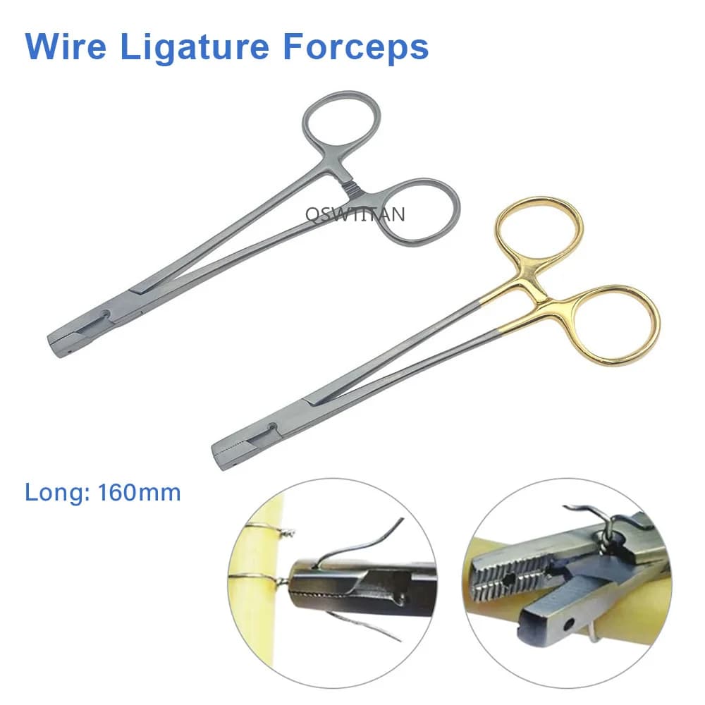 Coupe-fil torsadé pour cerclage osseux, Instrument orthopédique vétérinaire Autoclavable