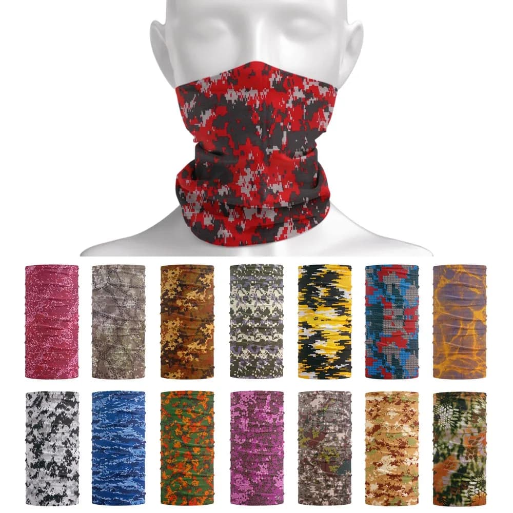 Bandana de Camouflage tactique, guêtre de cou pour femmes et hommes, cagoule Wargame CP, chasse en p
