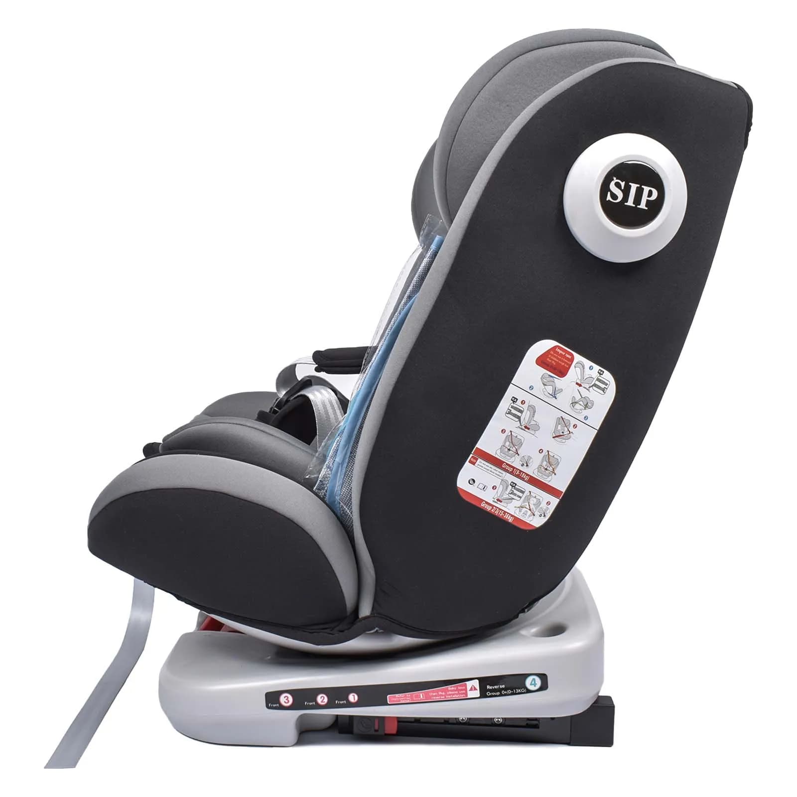 AP01 KL005 Siège enfant 360 °   Siège auto bébé rotatif ISOFIX, ECE R44/04,9-36 kg/0-12 ans, ceintur