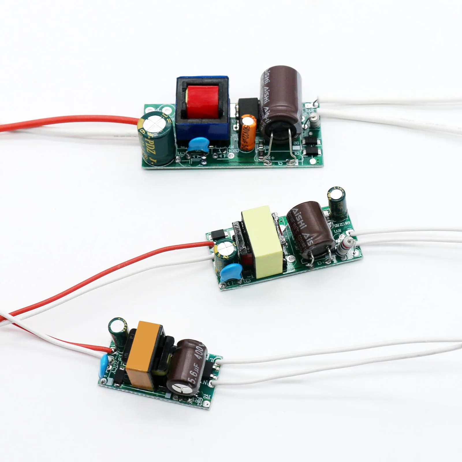 Pilote d'isolation LED AC100-265V 2-3W 3-5W 4-7W 8-12W 12-18W 18-24W puissance d'entraînement 250mA 