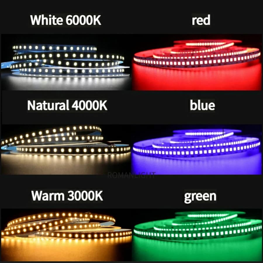 Bande lumineuse LED 5V USB avec interrupteur Décoration Bande étanche pour maison Rétro-éclairage 1M